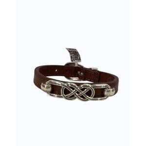 NEW BRIGHTON women's leather bracelet in brown